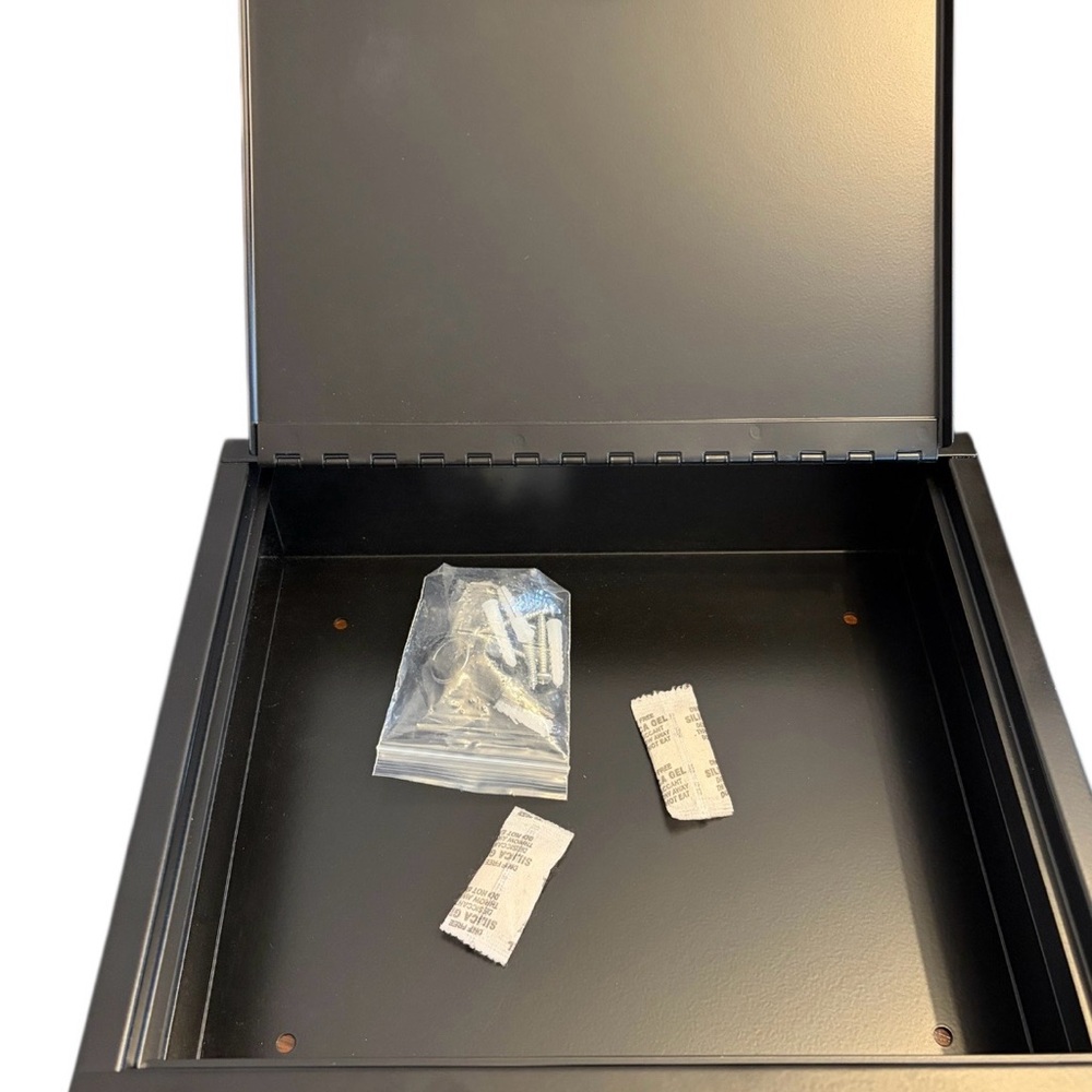 AdirOffice Large Steel Multi-Purpose Secure Drop Box (Item #ADI631-03-BLK) NIB - Picture 4 of 10